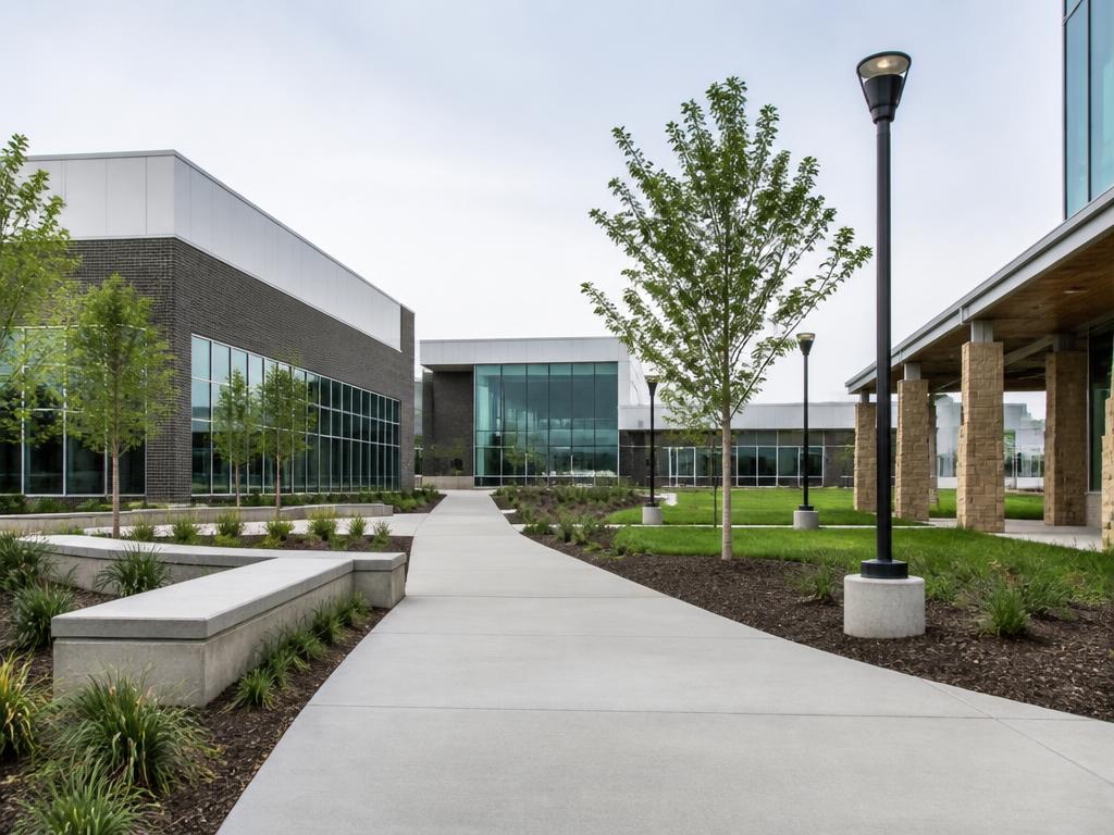 Modern Arizona school campus exterior served by Highland Investigations school safety consulting
